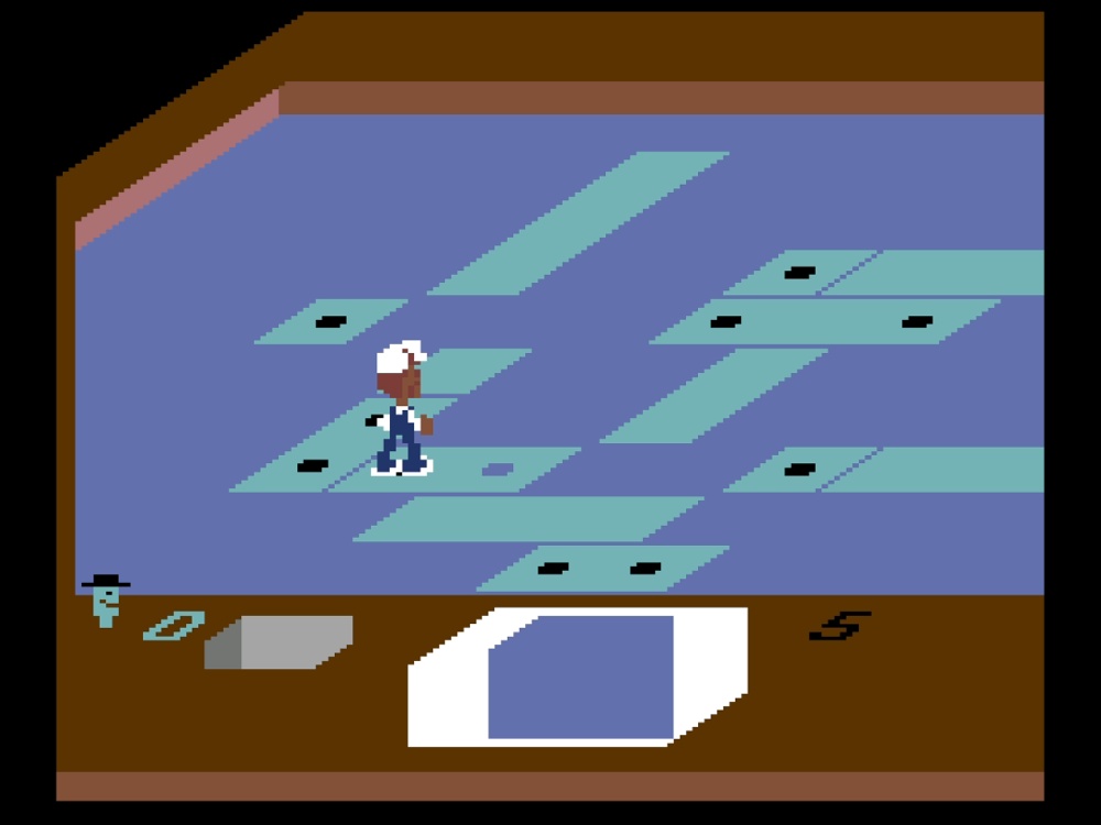 Gameplay of Rock 'n Bolt for Commodore 64